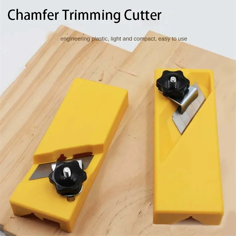 Woodworking Gypsum Board Planer Tool Drywall Edge Chamfer Hand Planes Box 45/60 Degree Hand Plane Drywall Edge Trimmer Chamfer