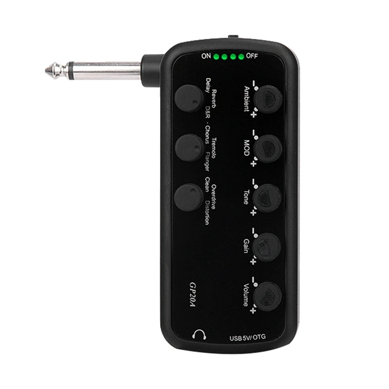 

ABKV-Amplifier Effects Portable Headphone Amplifier Plug And Play Musical Instrument