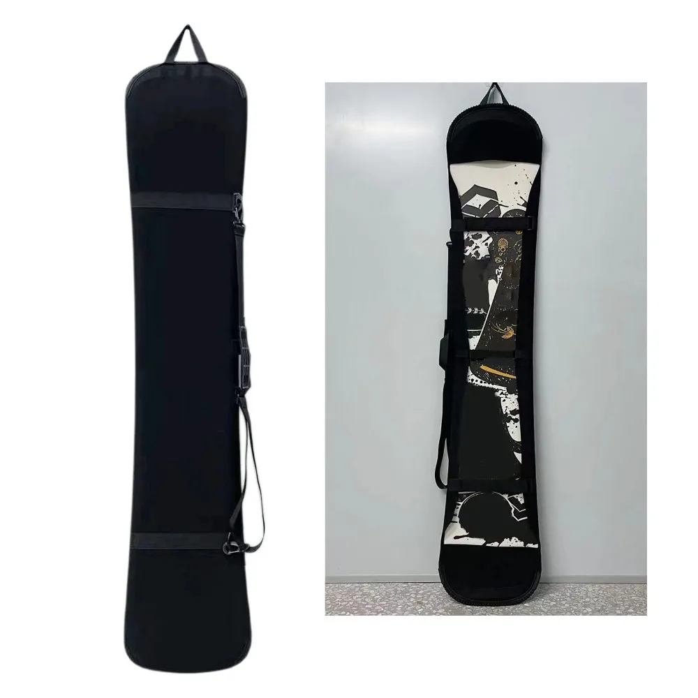 New Ski Snowboard Cover Skiing Snowboarding Snowboards Skis Carry Bag Monoboard Plate Protective Case Scratch-Resistant Backpack