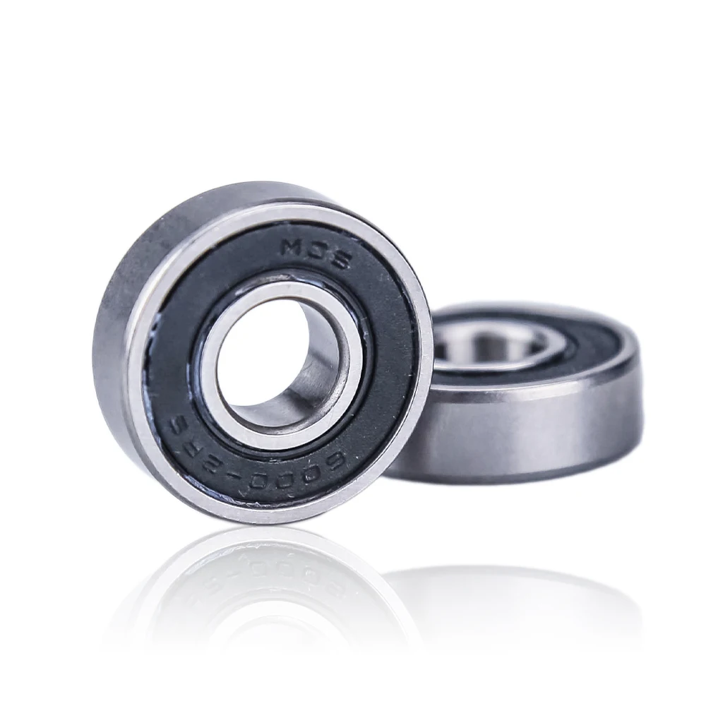 10pcs s687-2rs 7*14*5 Mm Rubber Sealed Deep Groove Ball Bearing 687 S687rs 7x14x5 Mini Miniature Steel Ball Bearings
