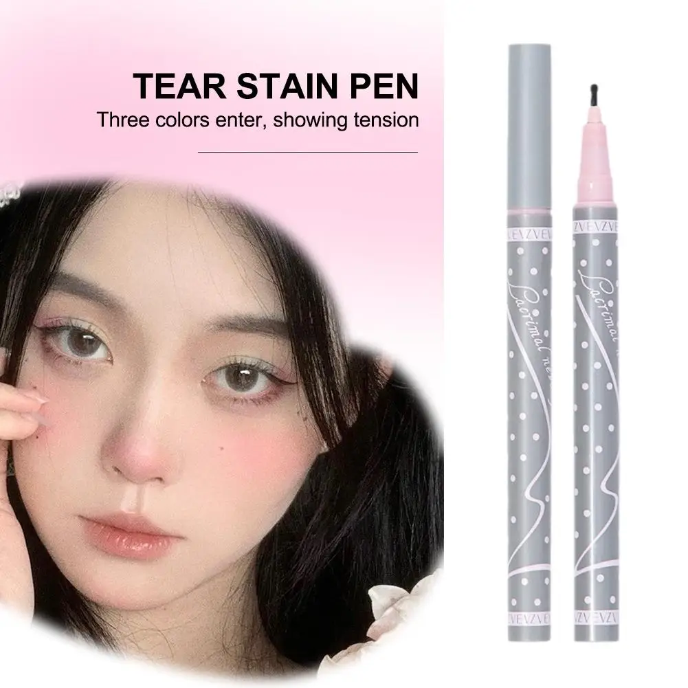 Impermeável e à prova de suor Tear Stain Pen, Beleza Eyeliner, Fórmula da cor, Queimadura solar selvagem Make Up As You Like Natureza, Saúde e Beleza