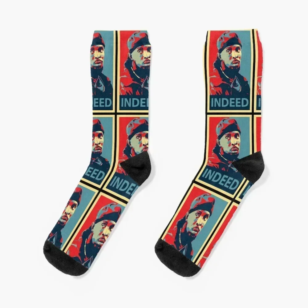 

The Wire Omar Indeed Socks christmass gift floor winter gifts set Men Socks Luxury Brand Women's