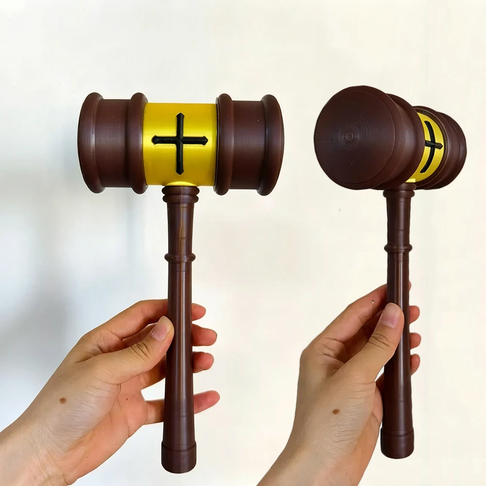 Anime Hiromi Higuruma Cosplay Hammer Prop Model 3D Printing Hammer Equipment Weapons Model Halloween Prop