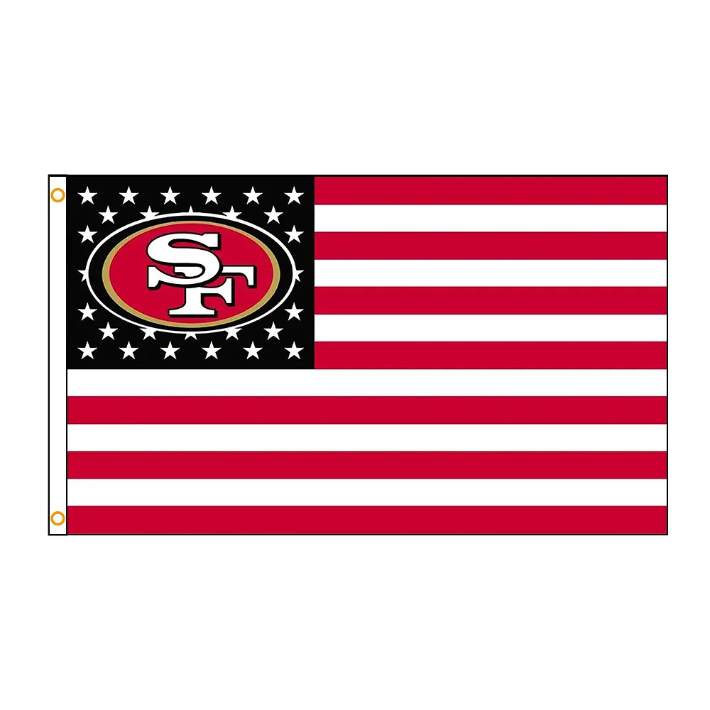 3x5Ft S-San F-francisco 49ers Pirate Flag  Polyester Printed applicable to Home or Outdoor Decoration flag