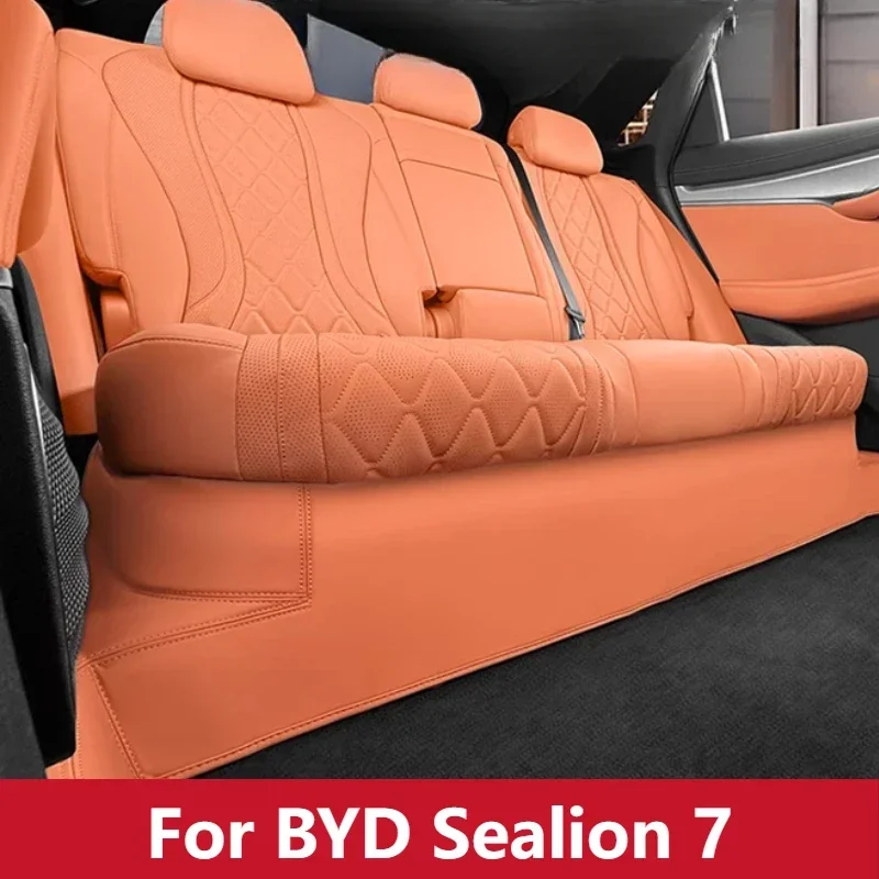 For BYD Sealion 7 2024Anti-kick Pads Under Rear Seats Interior Protection Anti-dirty and Anti-scratch Car Protection Accessories