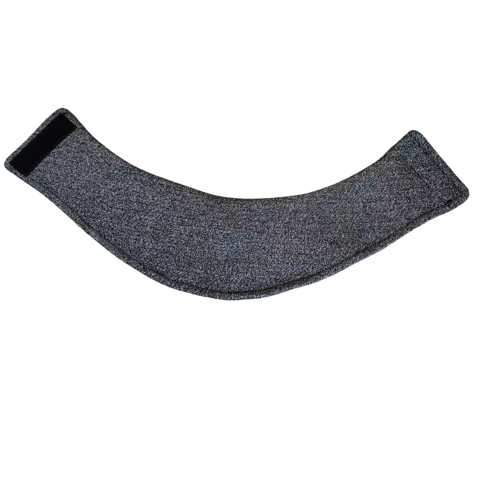 Gray Velcro Short Neck Protection Double-layer Thickened Anti-cut and Anti-cut Neck Protection Security Protective Scarf
