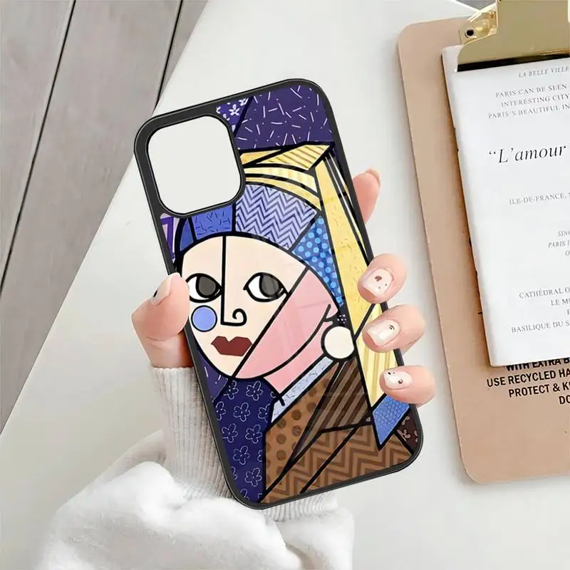 Picasso Abstract Art Phone Case PC+TPU Design For Samsung Galaxy S22 S10 S21 S20 S30 Plus Ultra Note 10 Pro 20 Back Cover