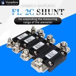 VaneAims FL-2C Shunt 300A 150A 100A 75A 50A 30A 10A 75mV DC Ampèremeter Shuntweerstand voor Digitale Voltmeter Analoge Stroommeter