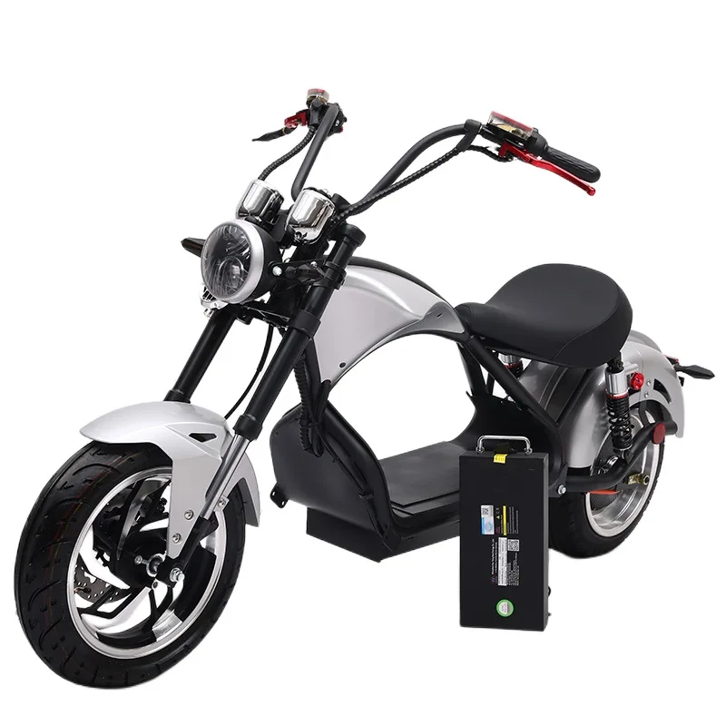 New Design Style Sports Motorcycle 60V Lithium Battery 2000w Electric Motorcycle Electric Motor Scooter Citycoco