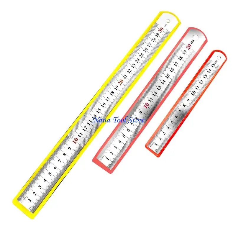 31GJ Professional Marking Ruler Featuring Anti Fatigue Grip Multiple Scale Accuracy