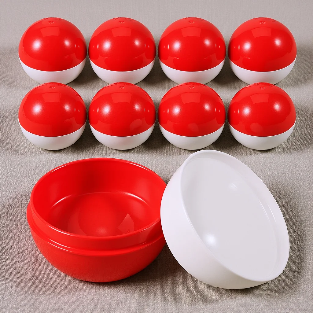 

Empty Balls 50pcs Fillable Plastic Packaging Balls Multi-function for Vending Machine Decor Bulk Reusable