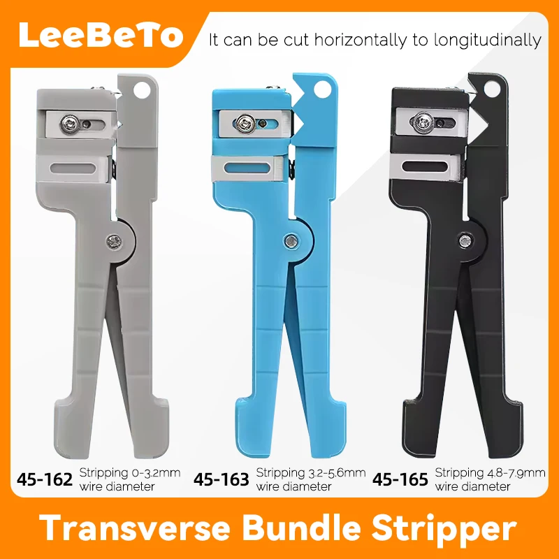 

COMPTYCO Fiber Optic Stripper 45-162 45-163 45-165 Coaxial Cable Stripper Optical Cable Slitter Wire Stripper