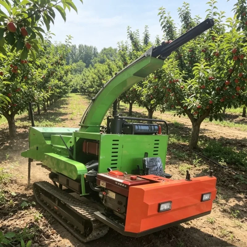 Manual Feed Wood Shredder for Hobby Farm Low Maintenance for Occasional Branch Shredding