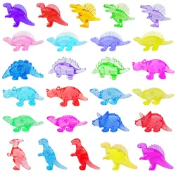 20-100PC Mini Cute Cartoon Dinosaur Gem Toy Accessories Kids Birthday Party Christmas Carnival Gift Decoration Kindergarten Gift