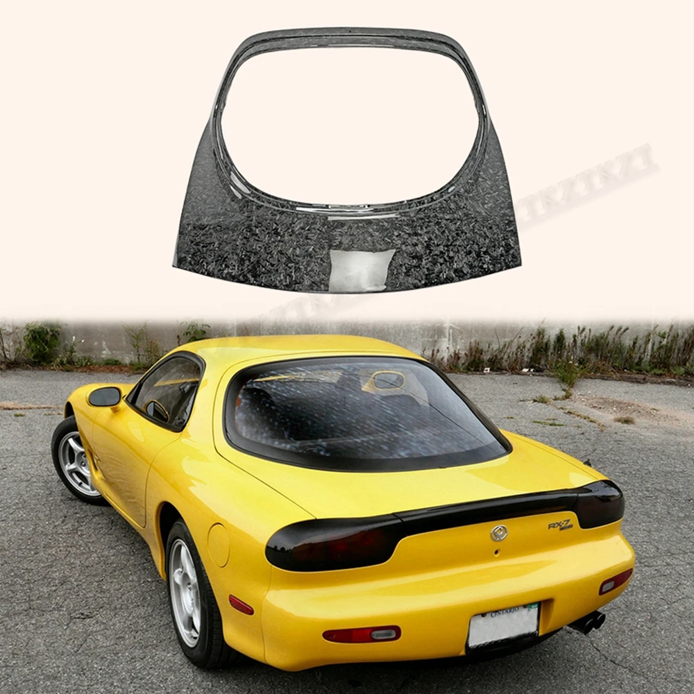 

For Mazda Oem Rear Trunk For Mazda Rx7 Fd Carbon Fiber Forged Looks