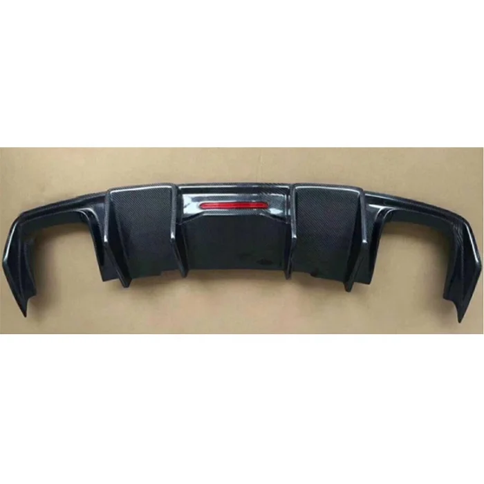 A6 S6 C7 Carbon fiber rear diffuser for Audi KB style carbon fiber diffuser for Audi A6 S6 Sline C7 2012 213 2014 2015 2016