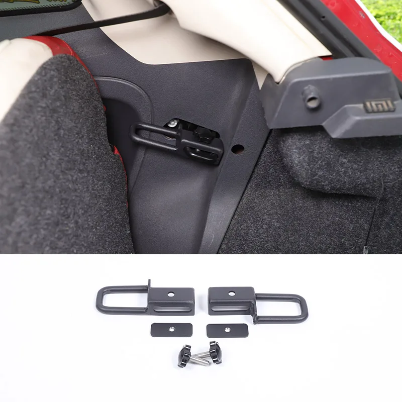 

For Fiat 500 2007-2015 carbon steel Car Rear Seat Backrest Adjustment Bracket Accessories Car Modification