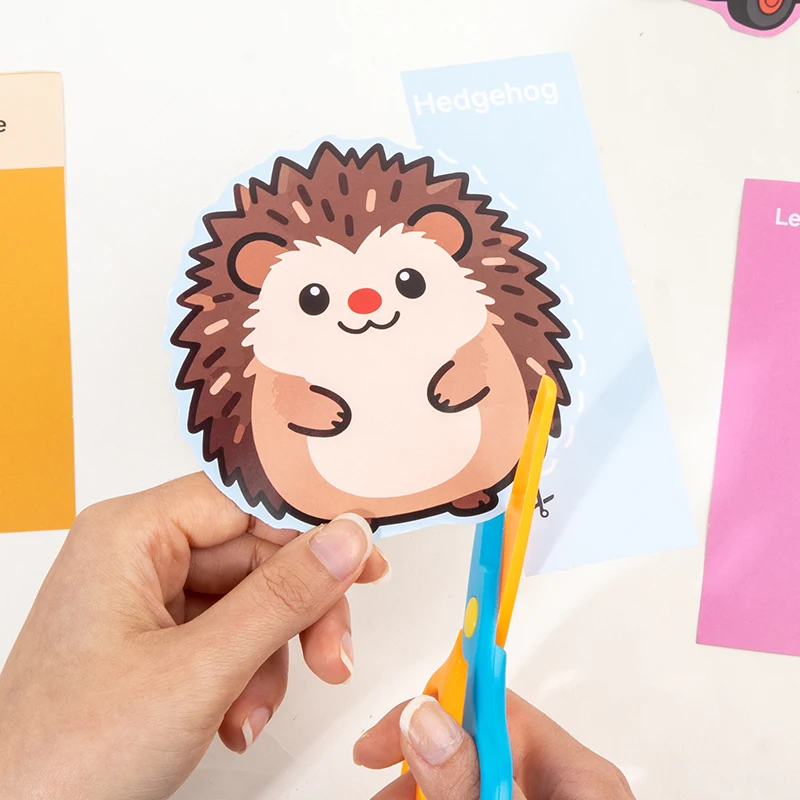 Livre découpé en papier fait à la main, dessin animé, bricolage, artisanat pour enfants, Scrapbooking, jouet éducatif artistique, cadeau d'apprentissage pour enfants