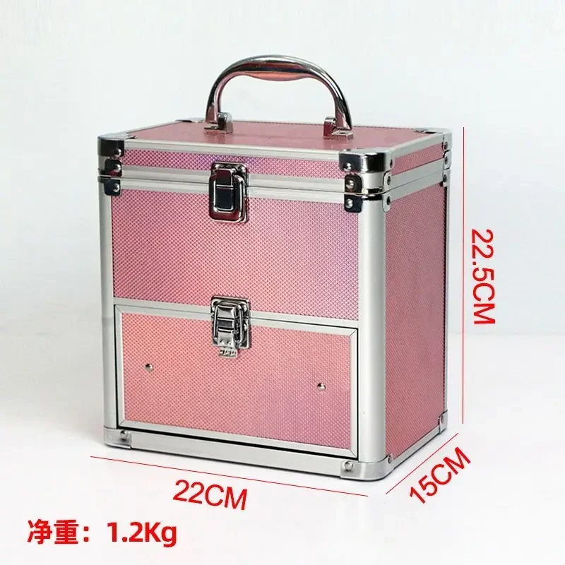 2027 Brand Makeup Box Artist Beauty Cosmetic Cases Make Up Bag Tattoo Nail Multilayer Storage Organizer Essential Oil Package