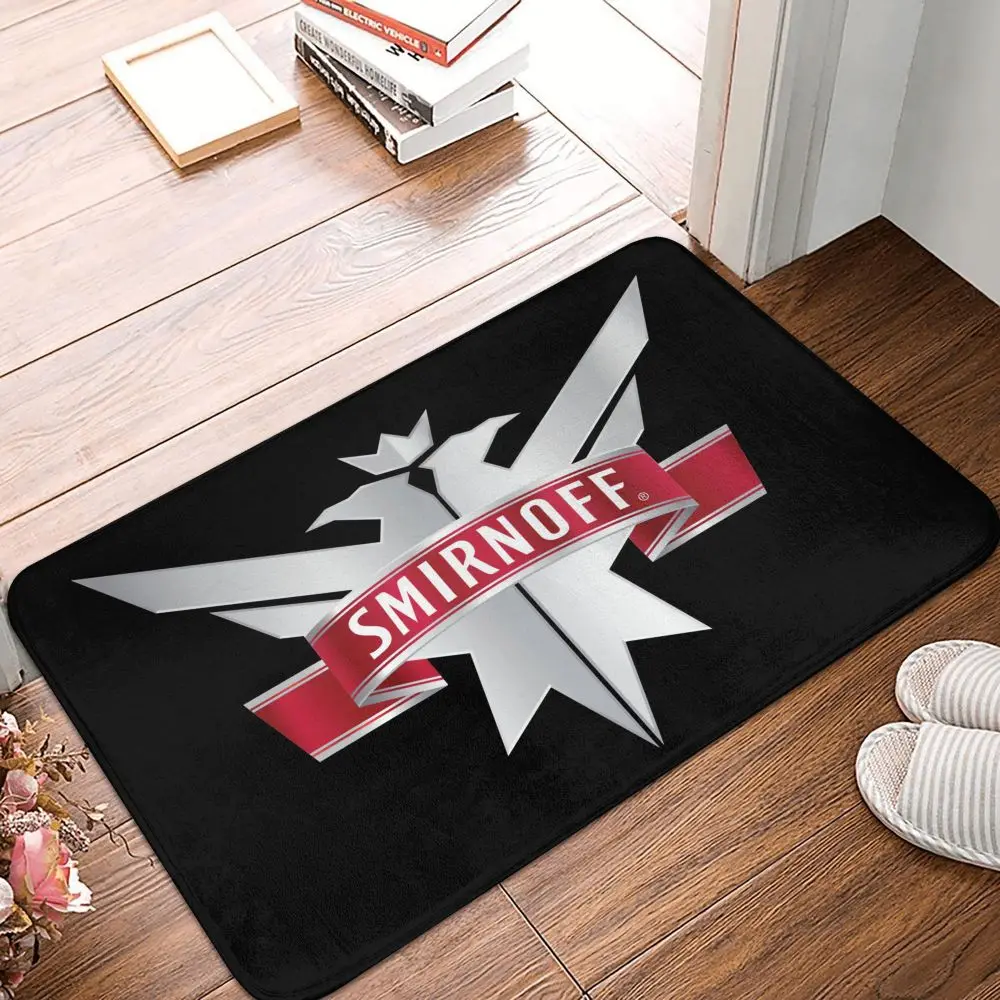 Nuevo felpudo con estampado de Vodka
