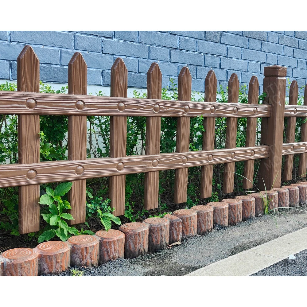 Futian 594mm Plastic Steel Square Fence Panels Precast Concrete Fence Mold Pillar Mould Concrete Pillar Mold