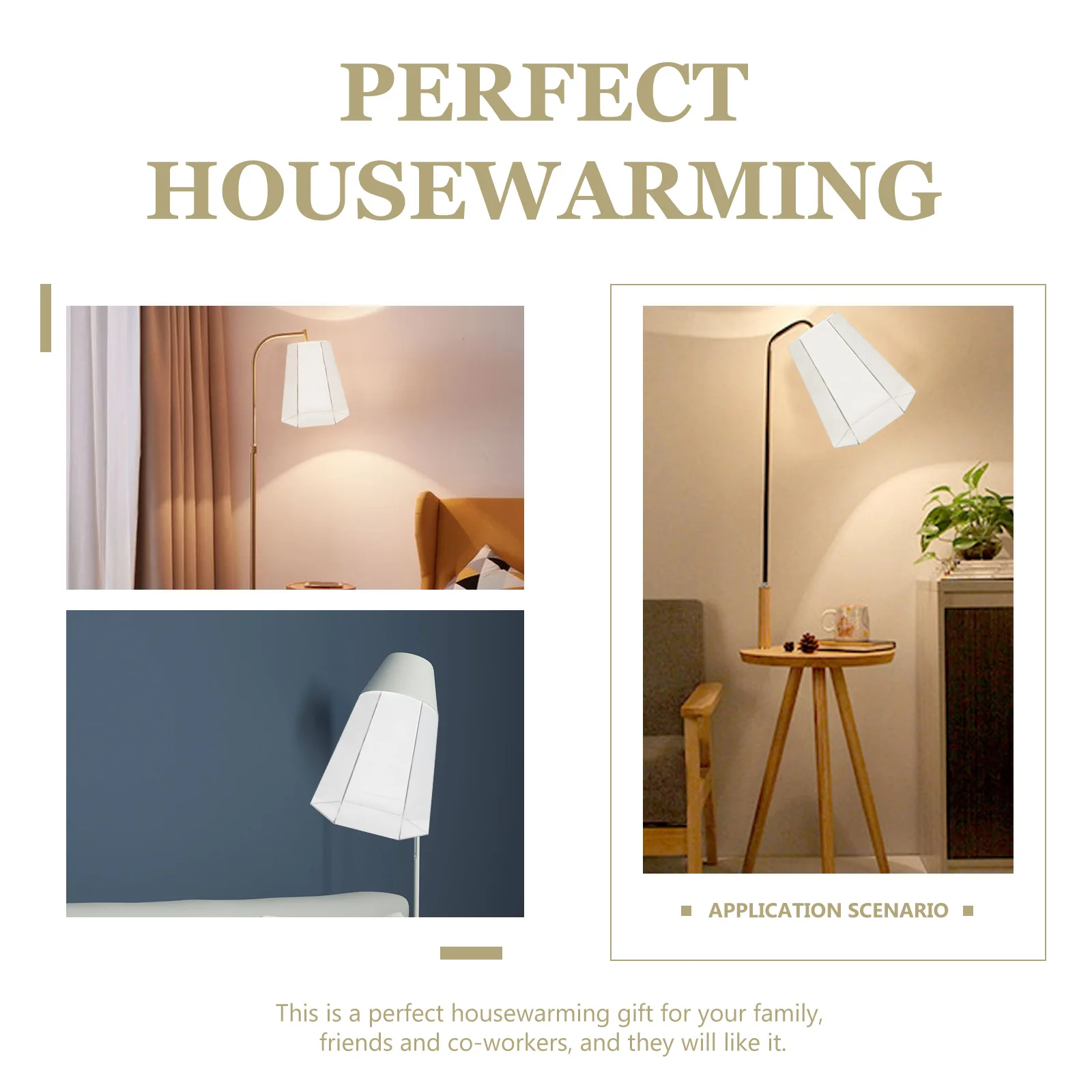 Pantallas de lámpara hexagonales acrílicas de alta calidad, cubierta protectora de luz resistente al polvo, pantalla de pared de fácil instalación, color blanco, 2 uds.