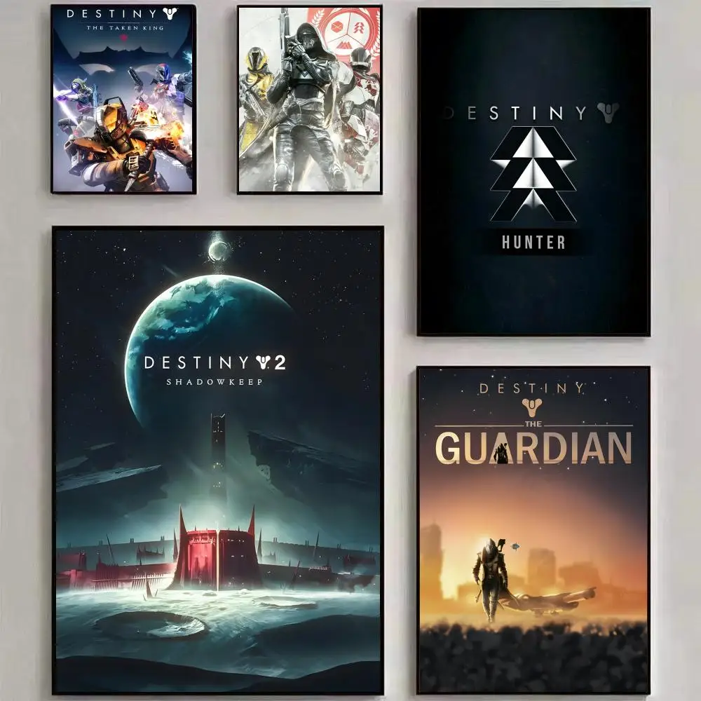 Destiny 2 Raid Video Game Poster HD art sticky wall waterproof home living room bedroom bar aesthetic decoration