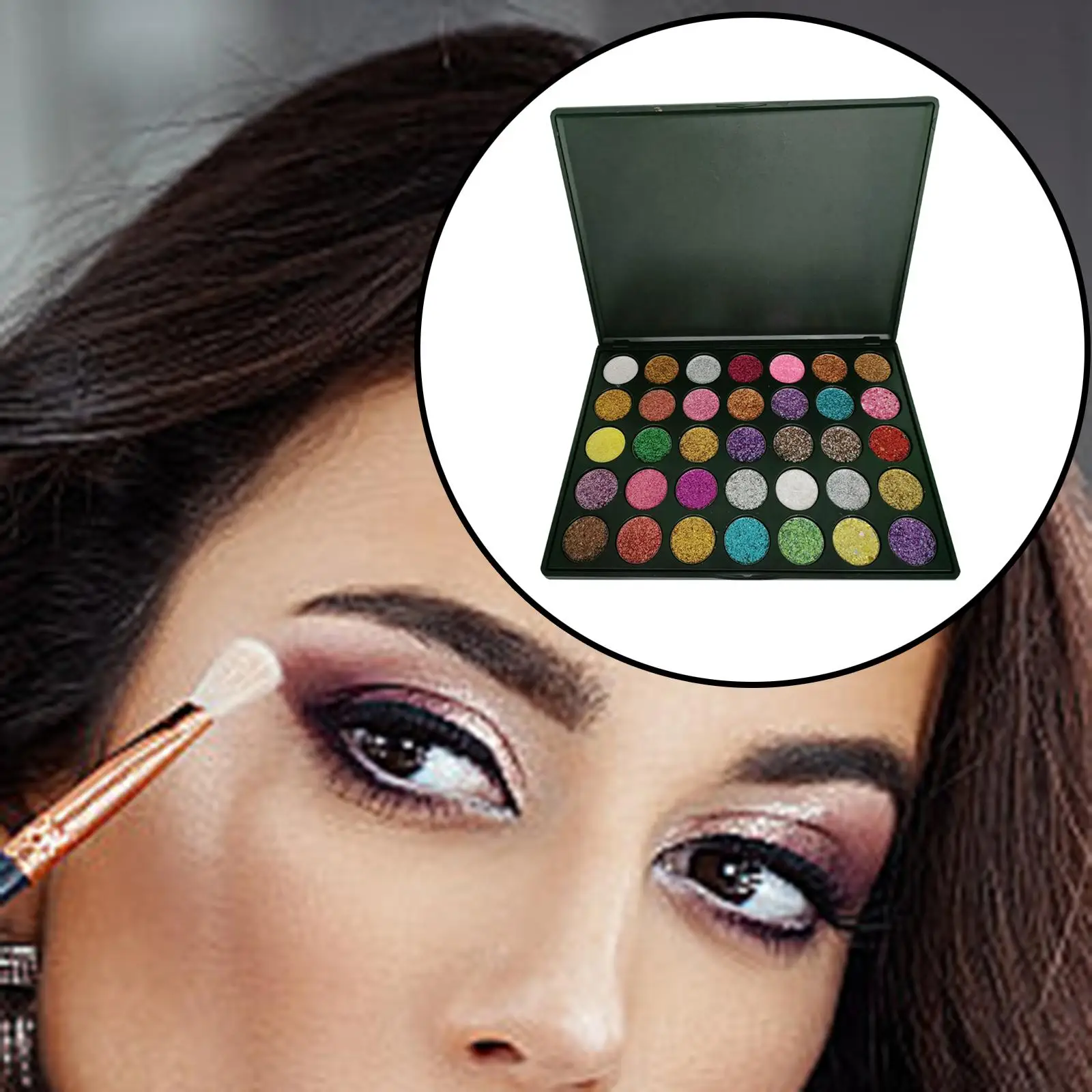 35 Kleuren Oogschaduw Make-Up Palet Make-Up Palet Voor Verjaardag