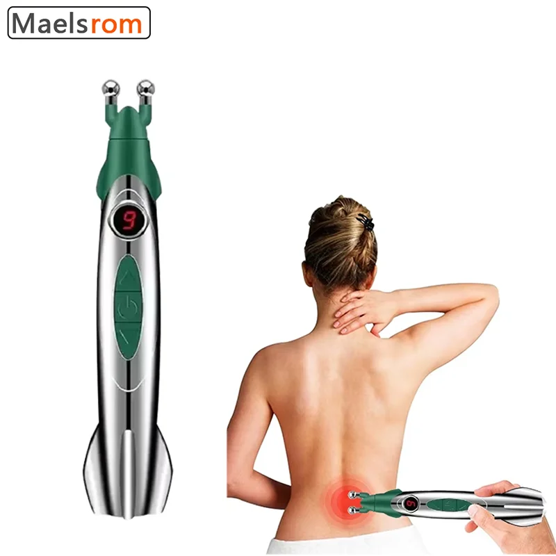 

Acupuncture Massage Pen Meridian Physiotherapy Instrument Electric Tool Blood Circulation Pen Painkiller Pluma Acupuntura Pen