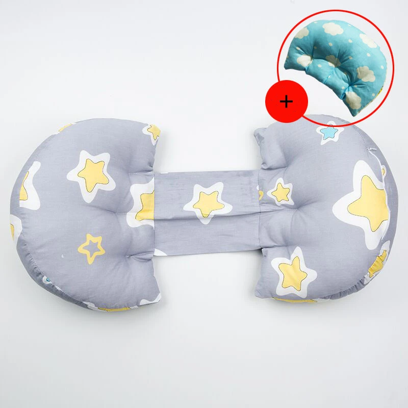 U-shaped Pregnant Waist Protection Side Sleeping Pillows Pregnancy Back Pillows Sleeping Support Pad Pregnancy Sleep Artifact