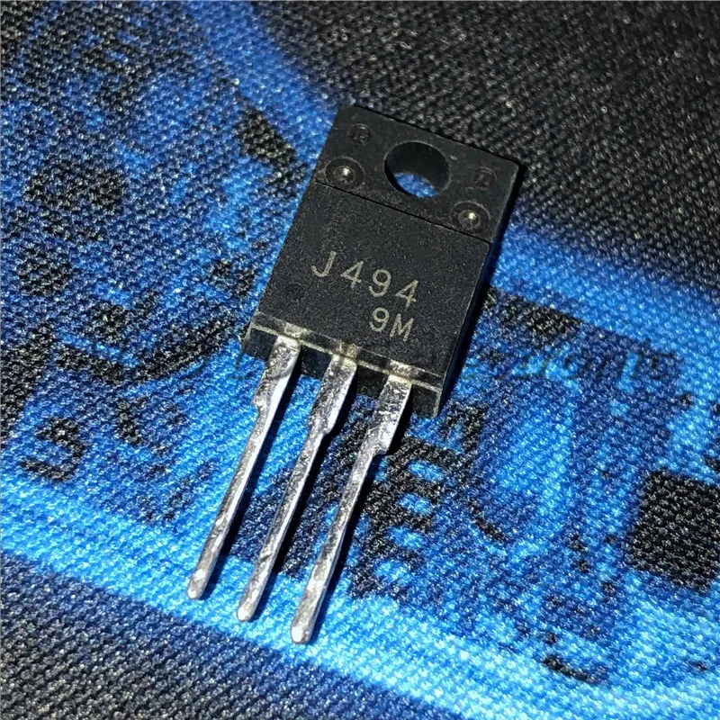 50PCS/LOT 2SJ494  J494 MOSFET TO-220F P-channel MOS field effect transistor