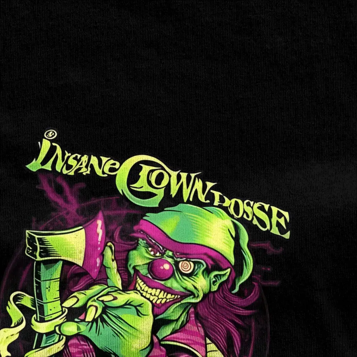 Insane Clown Posse Band T-Shirt Hip Hop T Shirts Short Sleeves Y2K Fun Tops Beach 100 Cotton O-Neck 4XL 5XL 6XL Top Tees