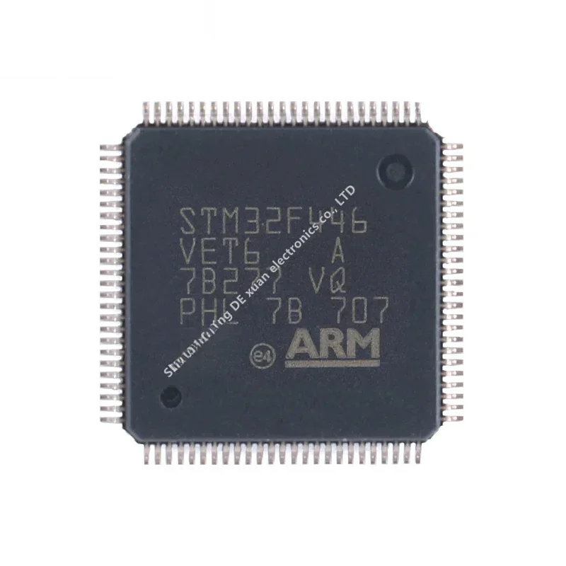 Original STM32F446VET6 LQFP-100 ARM Cortex-M4 ไมโครคอนโทรลเลอร์ 32 บิต-MCU วงจรรวม IC