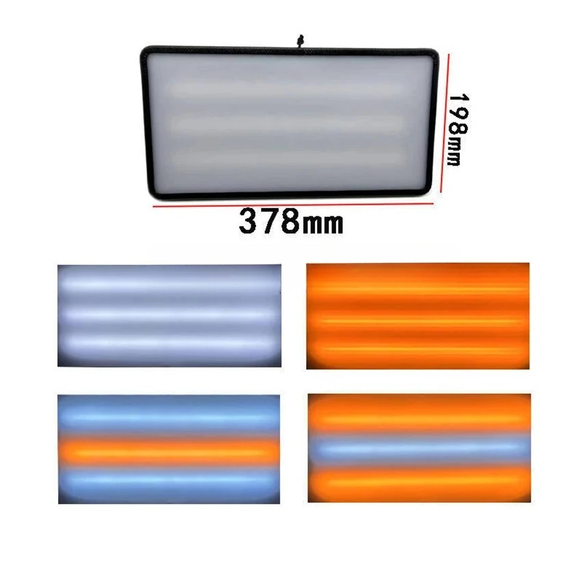 Cordless LED Lamp Checking Tool for Car Paintless Dent Repair - 6 LED Light, Portable Dent Inspection Lamp, Car Body Dent Board - view 3