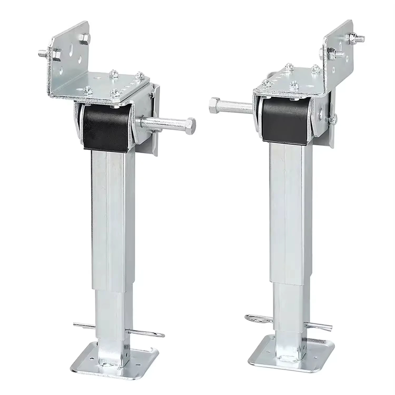 Max Loading 500kg Adjustable Telescopic Drop Leg Trailer Stabilizer Jack Stand