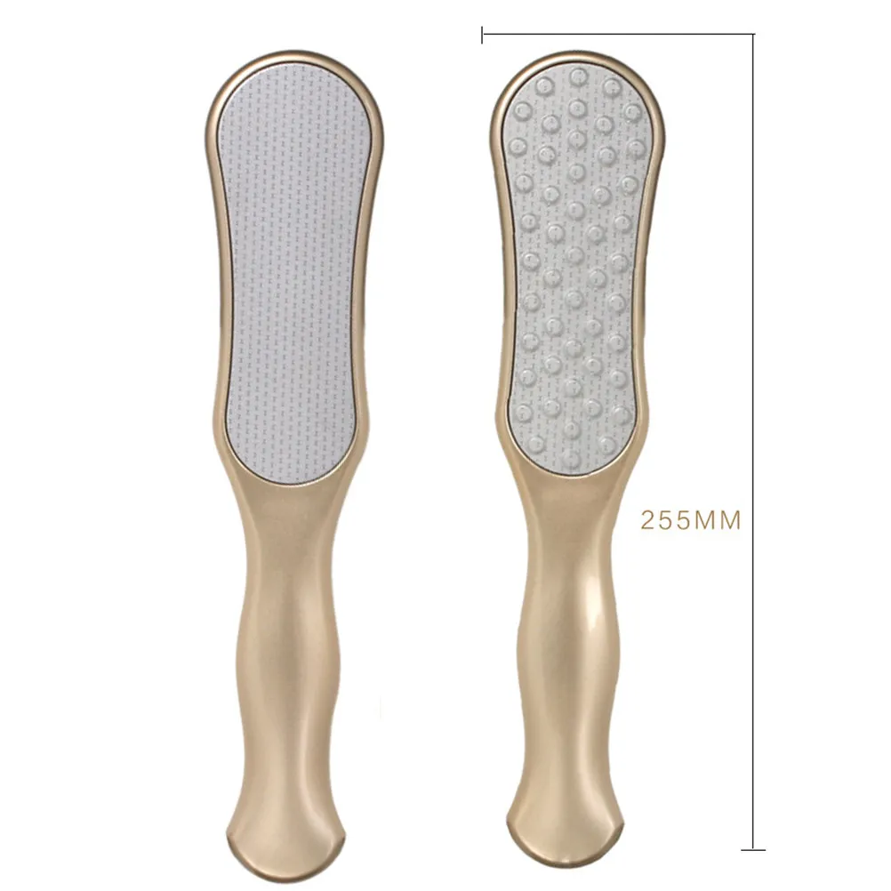 1Pcs Ergonomic Handle Foot File Callus Remover Dead Skin Exfoliator Pedicure Tool for Hard Skin Removal Foot Grinding Tool