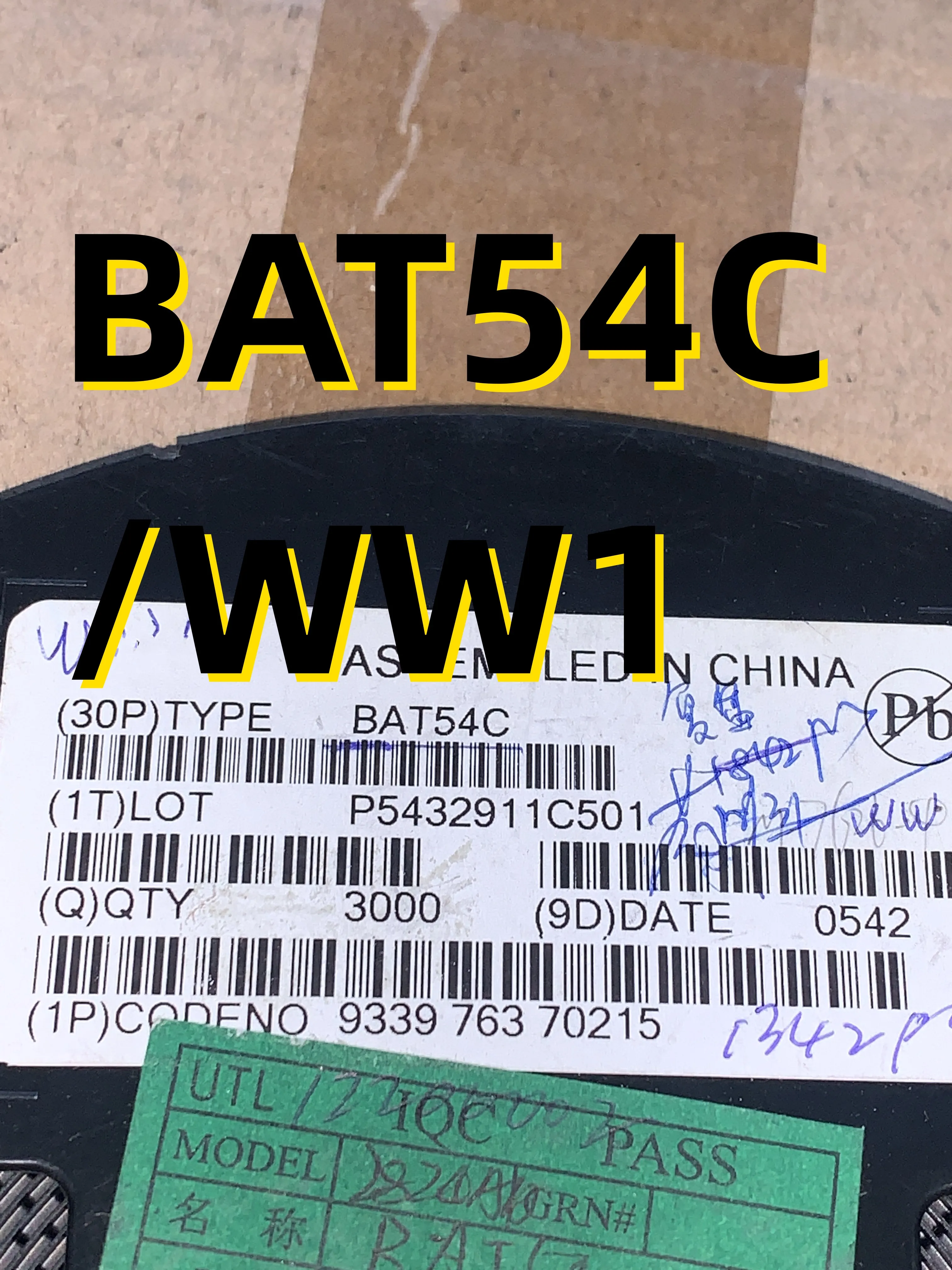 10 stücke bat54c/ww1