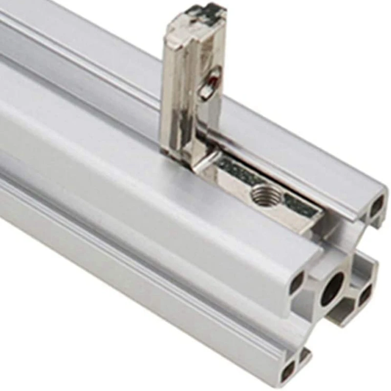 Joint de connecteur d'angle intérieur en forme de L, fente en T, profilé d'extrusion d'aluminium, fente de la série 100, 6mm, 2020 pièces