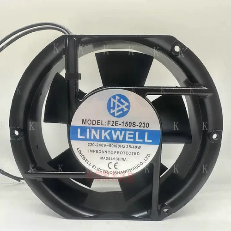 

C 1PCS FOR LINKWELL F2E-150S-230 AC220-240V 35/40W 17CM Cabinet Fan 172*51MM