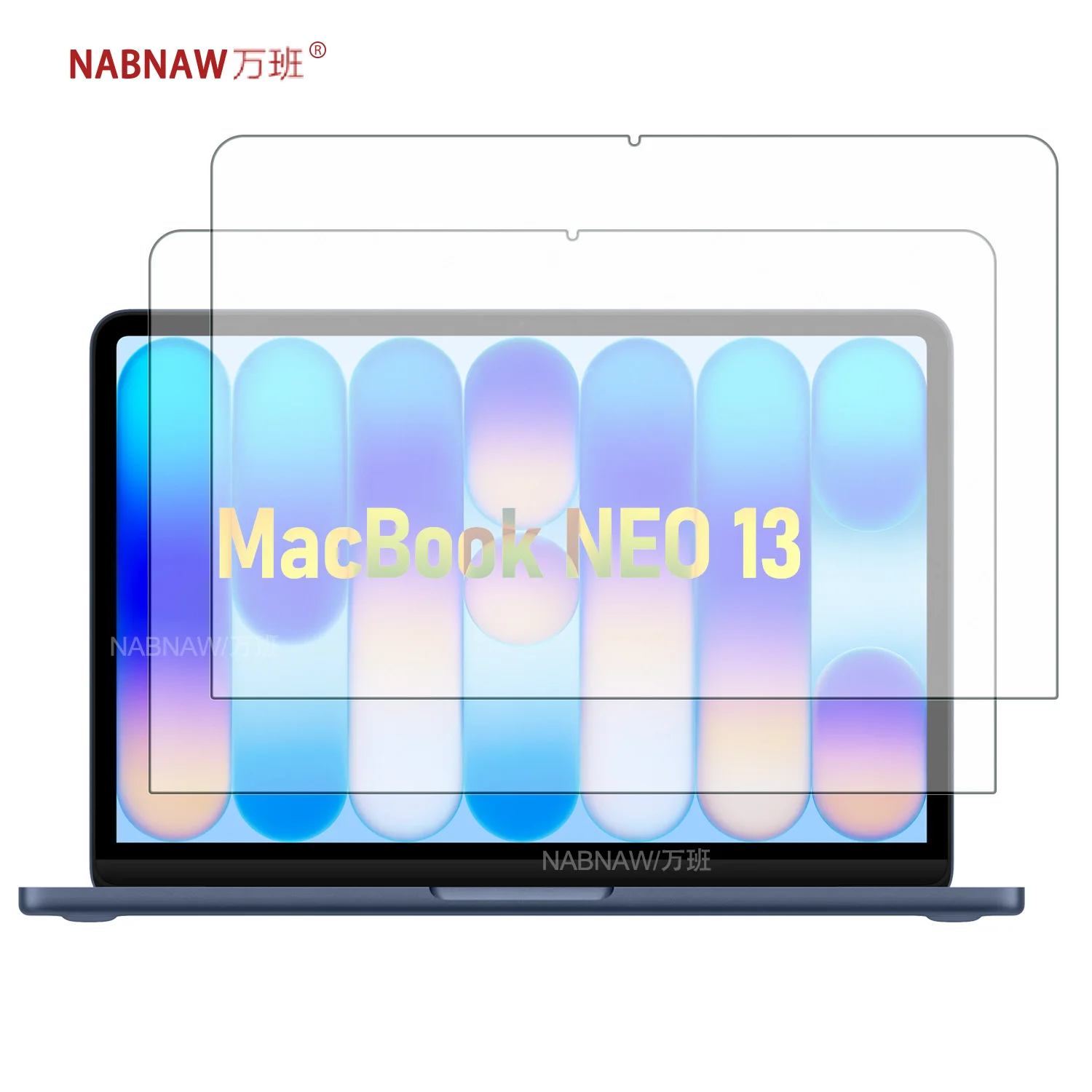 For MacBook NEO 13 Full HD Tempered Glass Film Screen Protector On Apple Macbook NEO 13-inch 9H Anti Scratch Cover 2-Pack