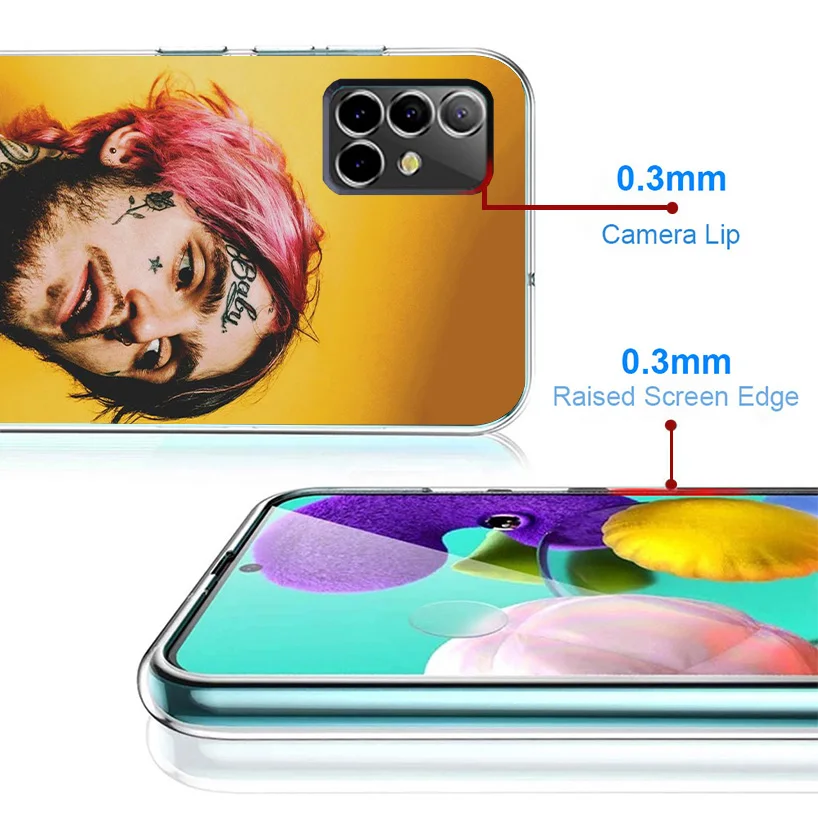 Lil Peep Singer Phone Case For Samsung Galaxy A15 A14 A13 A12 A55 A54 A53 A52 A35 A34 A33 A32 A25 A24 A23 A22 A05S A04S A03S