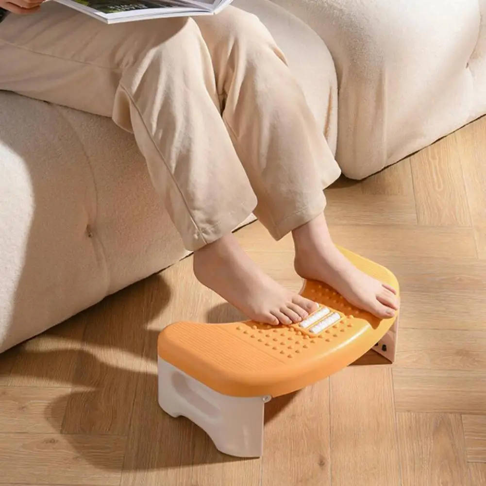 Repose-pieds de forme circulaire pour toilettes, rouleau de massage pliable, repose-pieds universel, fournitures pour la maison