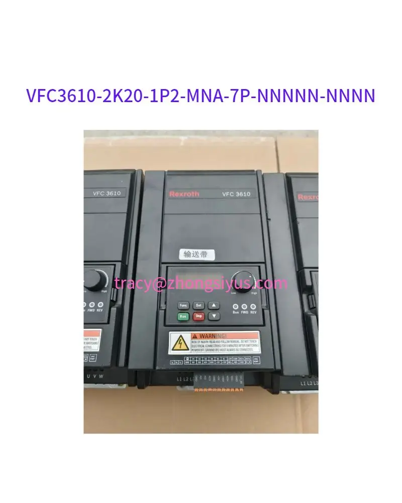 

Used inverter VFC3610-2K20-1P2-MNA-7P-NNNNN-NNNN, 2.2KW 220V