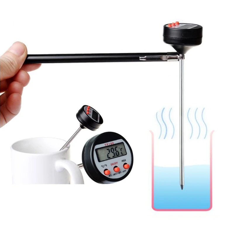 Transformation des aliments à l'échelle ℃/℉ réaction rapide thermomètre d'essai température numérique