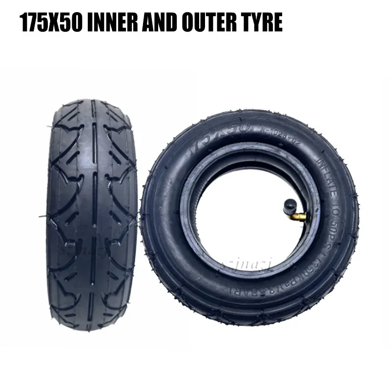 175x50 Electric Scooter Tire, Fits  7 Inch Wheelchair Stroller Tire Replacement