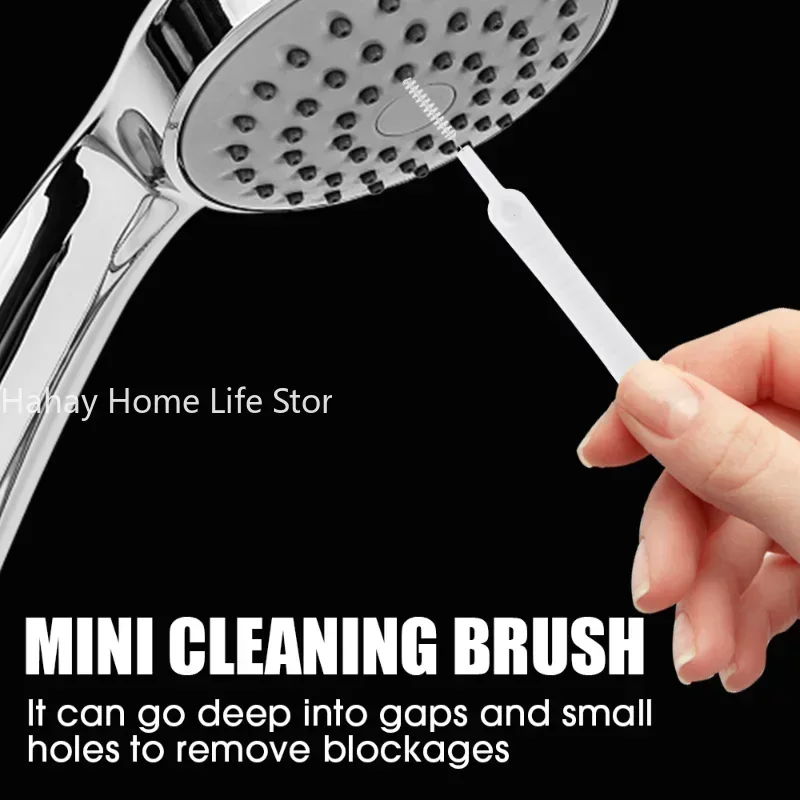 Bathroom Micro Nylon Brush Shower Head Anti-clogging Cleaning Brush Mobile Phone Hole Pore Gap Washing Tools Toilet Accessorie