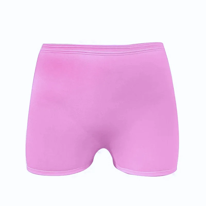 Silicone Swimwear Leakproof High Waist Boxer Briefs Women Quick-Dry Reusable Waterproof Swim Underwear Summer Swim Safety Shorts