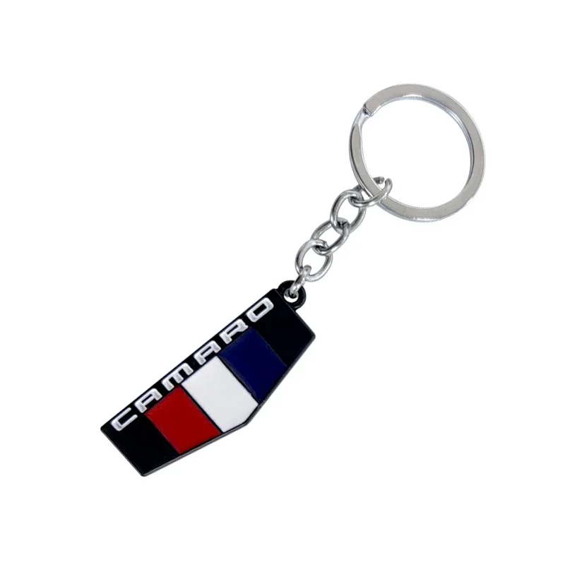 Metal Car Keychain Key Rings Pendent Styling for Chevrolet CAMARO Cruze Spark Aveo Captiva Trax Sail Orlando Sonic Accessories