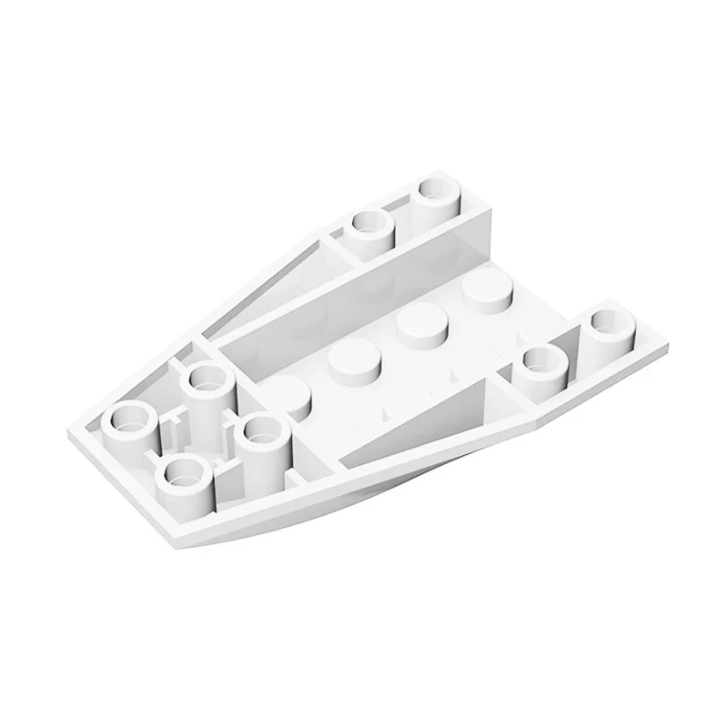 MOC 10PCS 43713 Wedge 6x4 Triple Inverted Curved Building Blocks Kit House Compatible Assemble Particle Idea Toys Children Gifts