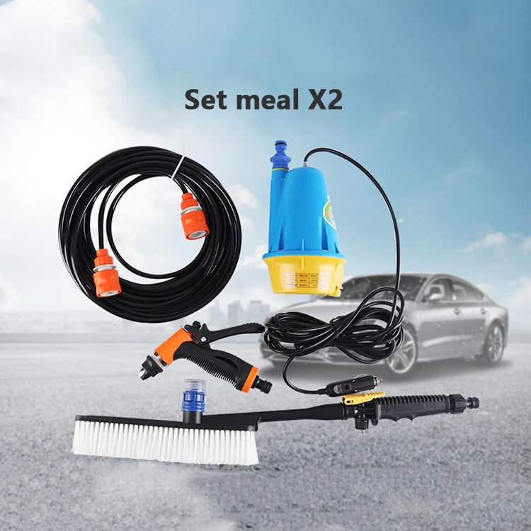 Adjustable Water Pressure Tool Kit for Car Washing Machine Includes Pump & Cleaner for Car Washers